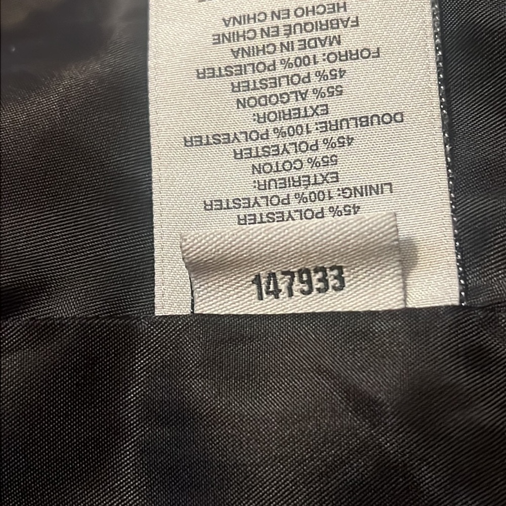 Anne Klein Black Rain Coat Trench Classic Hooded Belted M - Picture 12 of 12